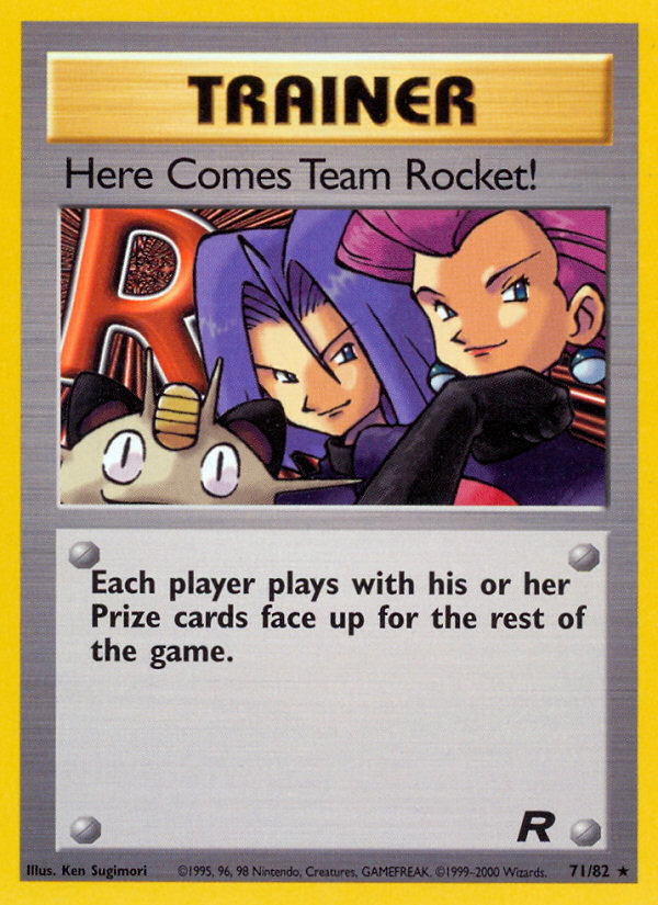 Here Comes Team Rocket! Team Rocket unlimited