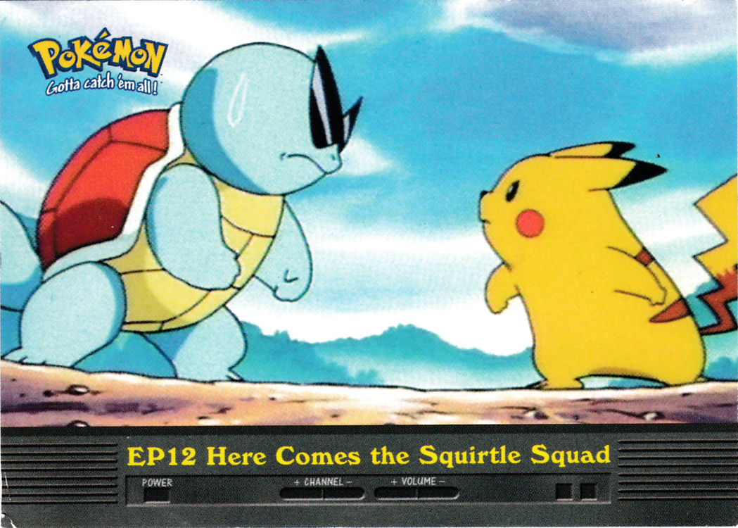 Here Comes The Squirtle Squad - EP12 - Topps - Series 2 - front