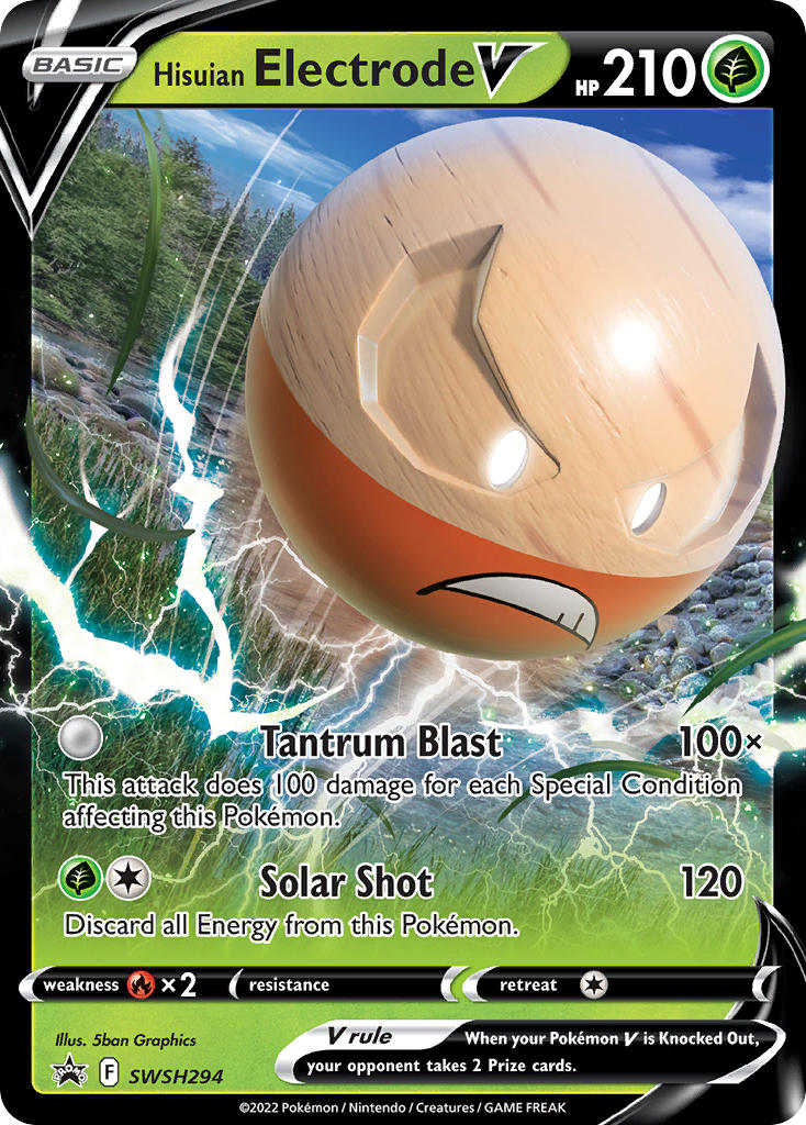 Hisuian Electrode V - SWSH294 - Sword & Shield Promos