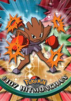 Hitmonchan - 107 - Topps - Series 2 - front