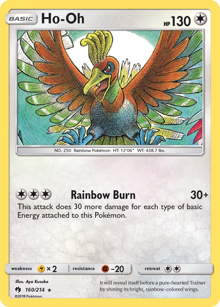 Ho-Oh - 160 - Lost Thunder