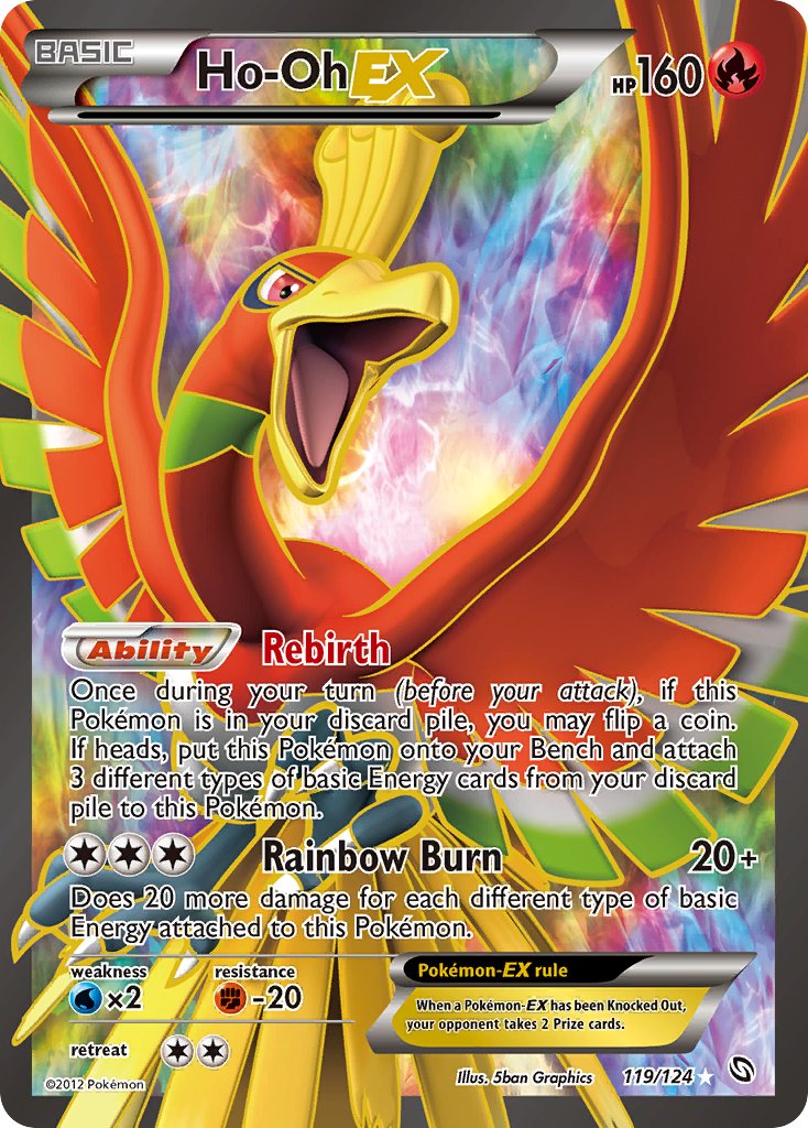 Ho-Oh-EX - 119 - Dragons Exalted