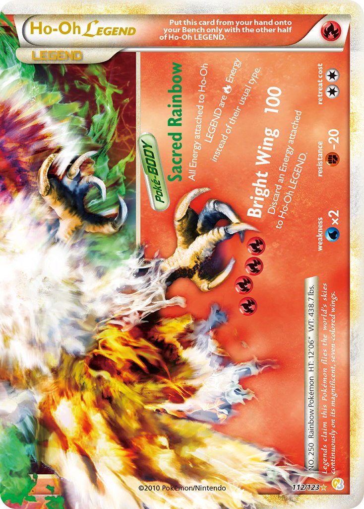 Ho-Oh LEGEND - 112 - HeartGold & SoulSilver