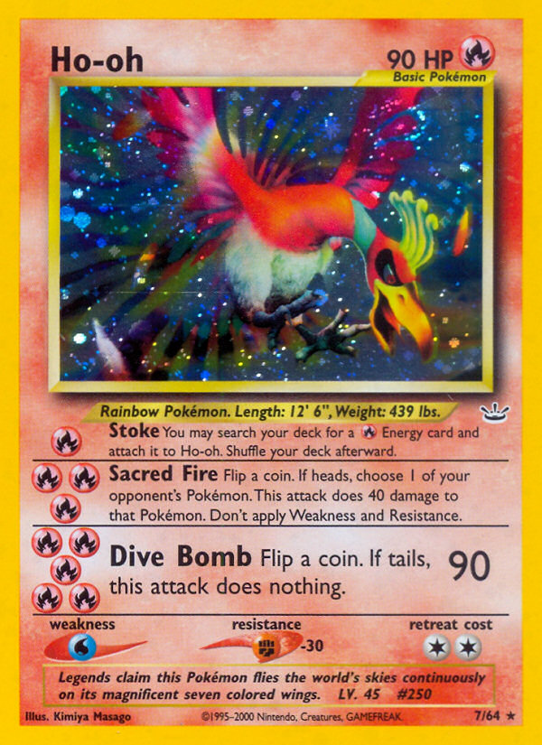 Check the actual value of your Ho-oh Pokemon cards on