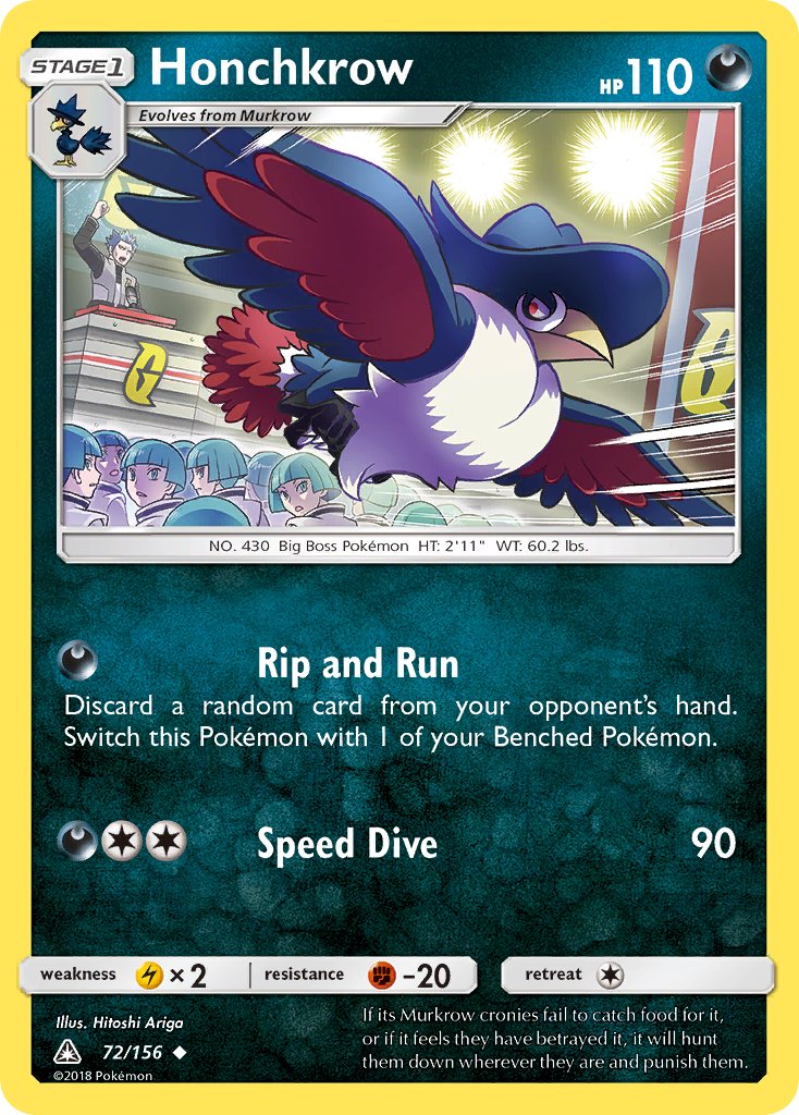 Honchkrow · Phantom Forces (PHF) #52 ‹ PkmnCards