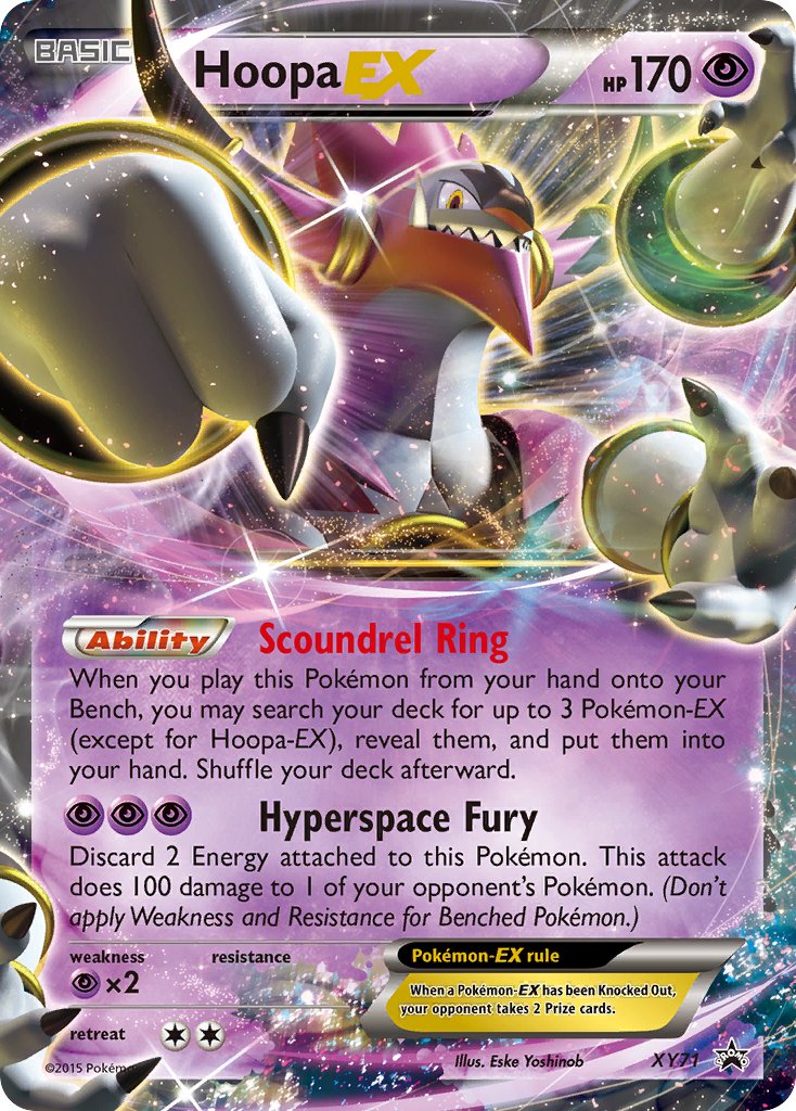 Hoopa-EX - XY71 - XY Promos