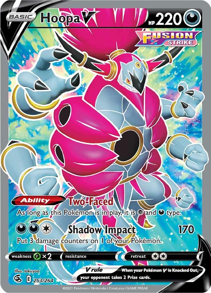 Hoopa V (Full Art) - 253 - Fusion Strike