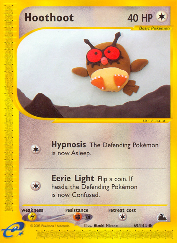 Hoothoot - 65/144 - Skyridge