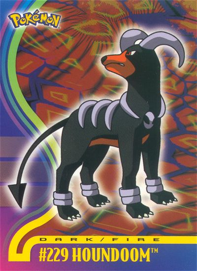 Houndoom - 229 - Topps - Johto League Champions - front