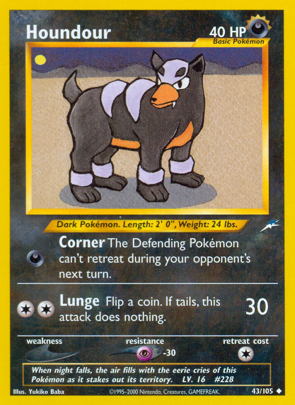 Houndour - Neo Destiny - Unlimited