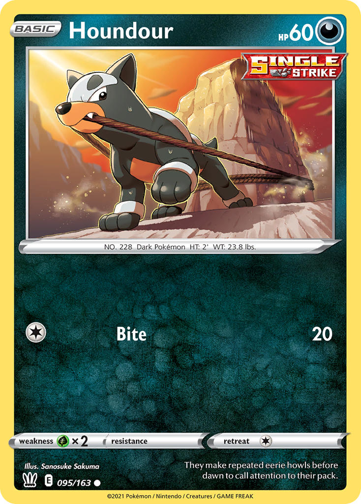 Houndour - 95 - Battle Styles