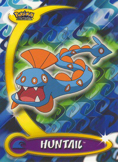 Huntail - 36 - Topps - Pokemon Advanced Challenge - front