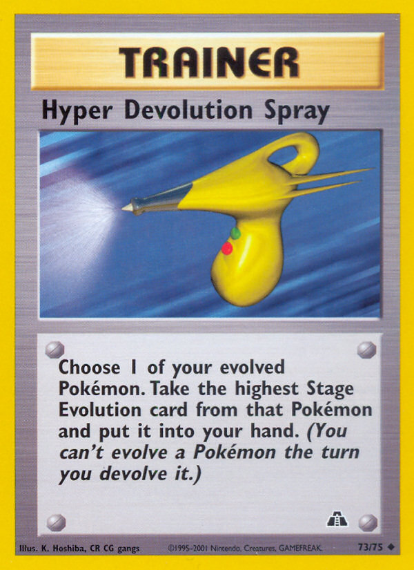 Hyper Devolution Spray - Neo Discovery - Unlimited