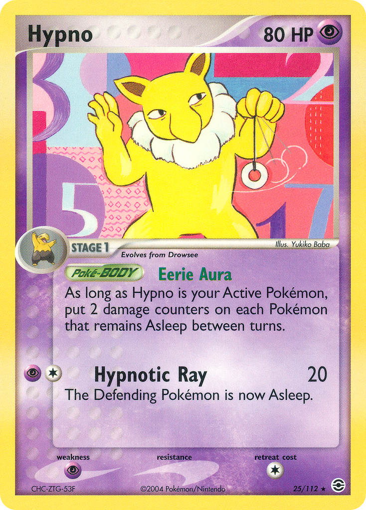 Hypno - 25 - FireRed & LeafGreen