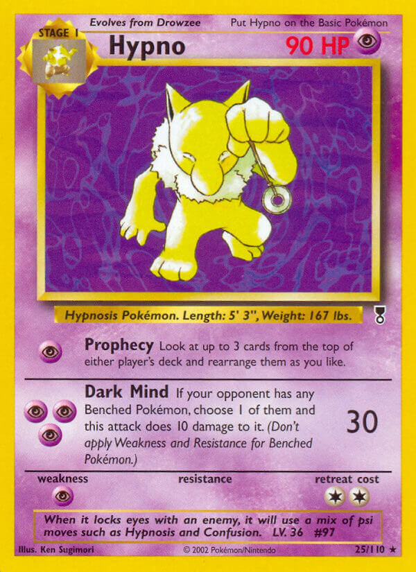 Hypno - 25 - Legendary Collection