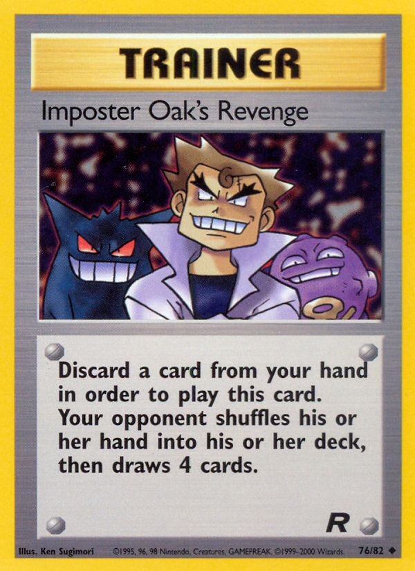 Imposter Oak’s Revenge Team Rocket unlimited