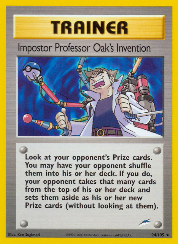 Impostor Professor Oak’s Invention - Neo Destiny - Unlimited