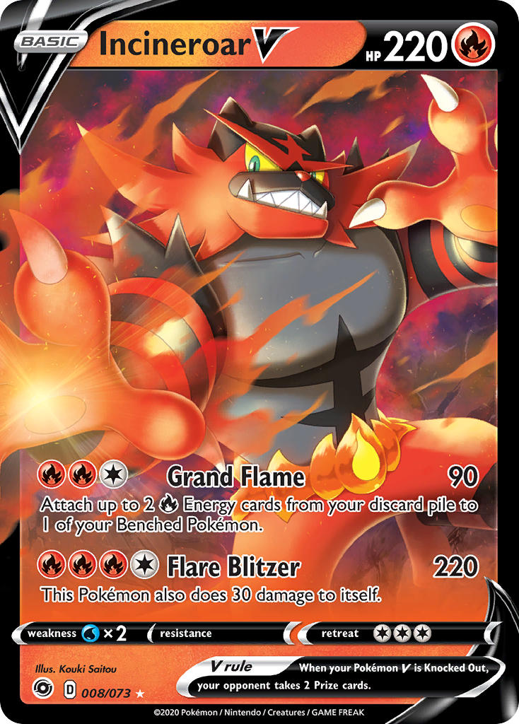 Incineroar V - 8 - Champion's Path