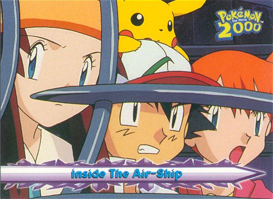 Inside The Air-Ship - 36 - Topps - Pokemon the Movie 2000 - front
