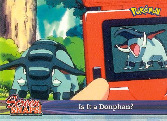Is It a Donphan? - snap08 - Topps - Johto series - front