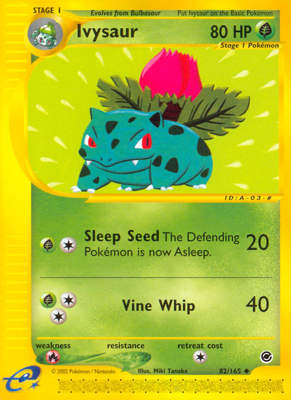 Ivysaur - Expedition Base set