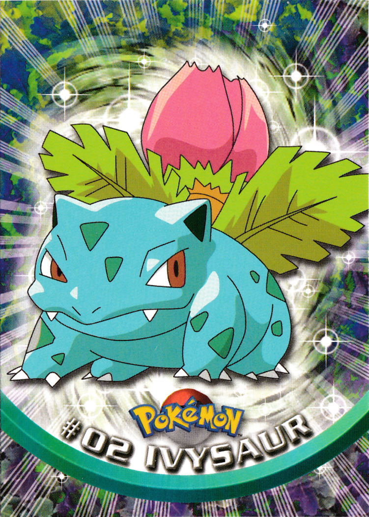 Ivysaur - 02 - Topps - Series 1 - front