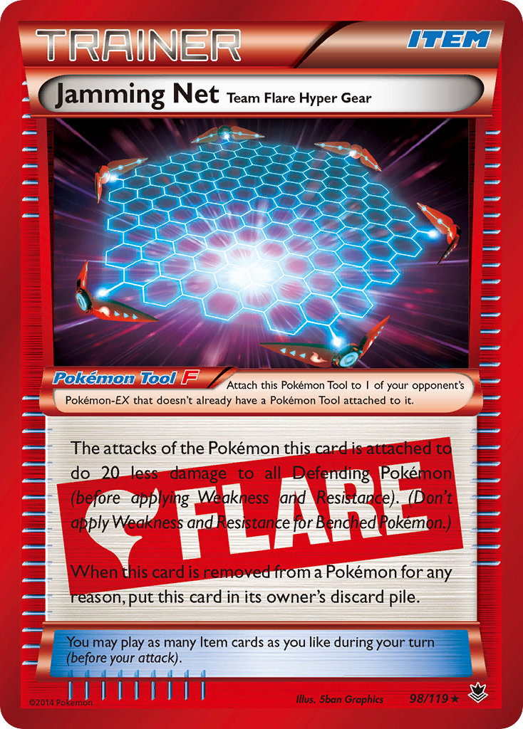 Jamming Net Team Flare Hyper Gear - 98 - Phantom Forces