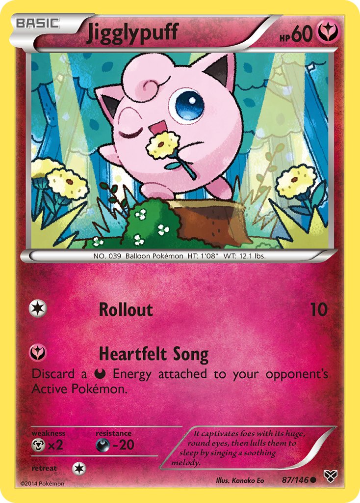 Jigglypuff - 87 - XY