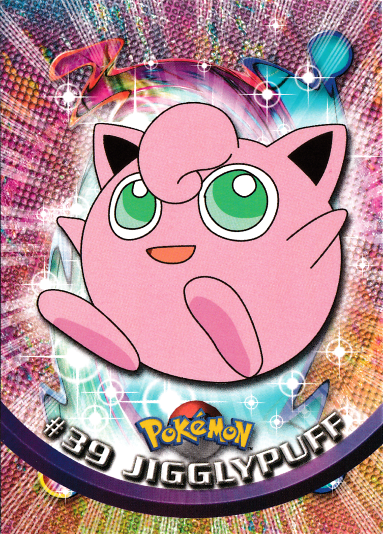 Jigglypuff - 39 - Topps - Series 1 - front