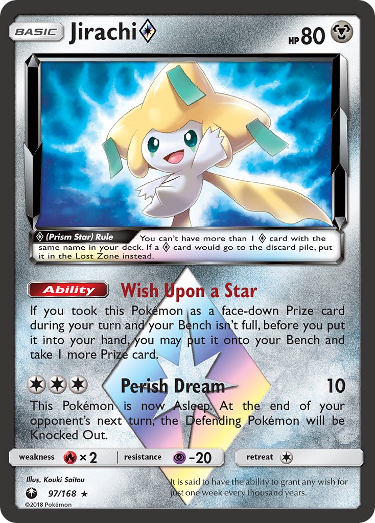 Jirachi p - 97 - Celestial Storm