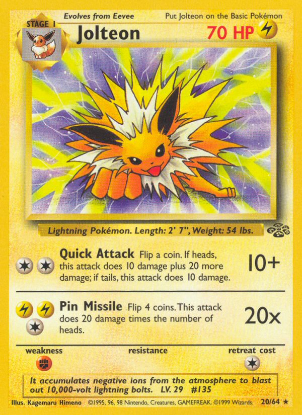 Jolteon unlimited jungle set