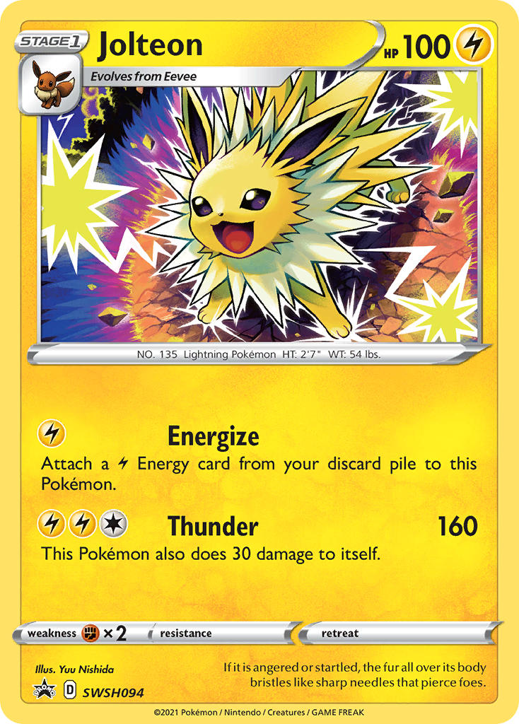 Jolteon - SWSH094 - Sword & Shield Promos