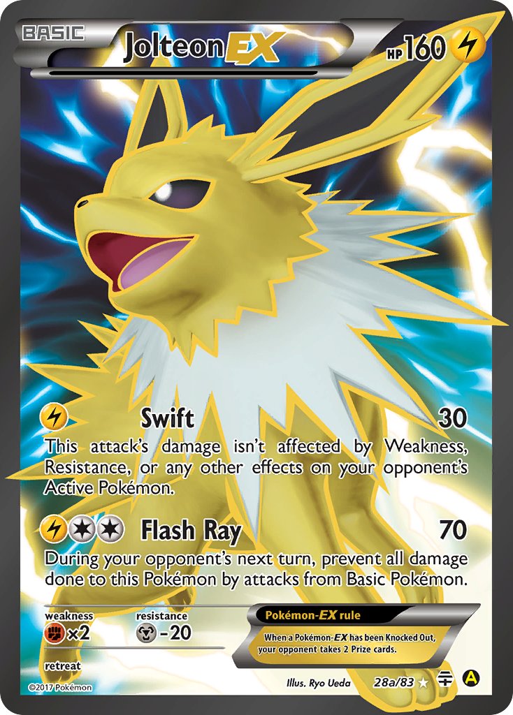 Jolteon-EX - 28a - Generations