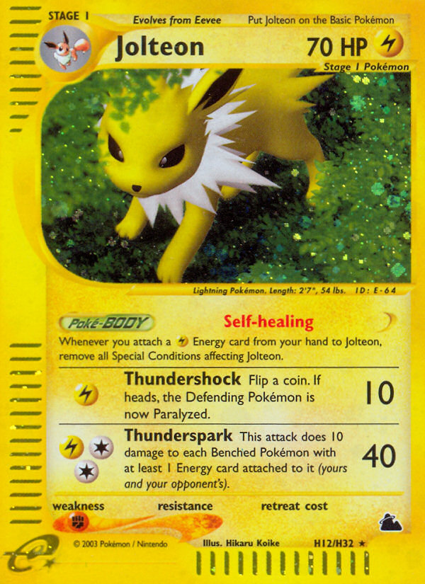 Jolteon - H12/H32 - Skyridge