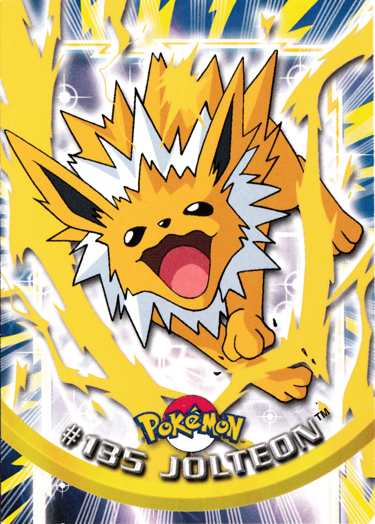 Jolteon - 135 - Topps - Series 3 - front