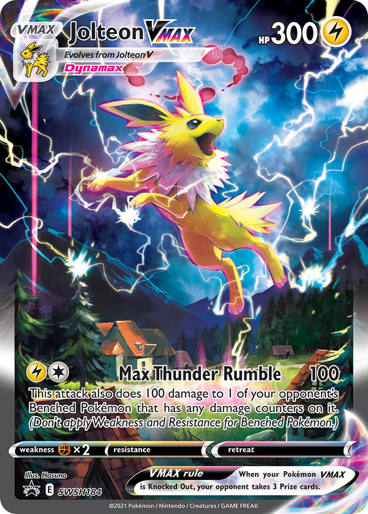 Jolteon VMAX - SWSH184 - Sword & Shield Promos