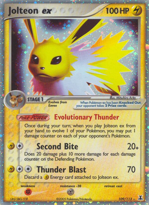 Jolteon ex - 109 - Delta Species