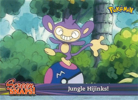 Jungle Hijinks! - snap10 - Topps - Johto League Champions - front