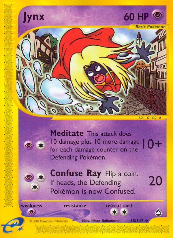 Jynx - 18/147 - Aquapolis