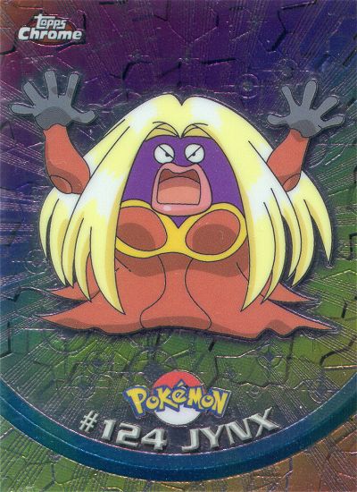 Jynx - 124 - Topps - Chrome series 2 - front