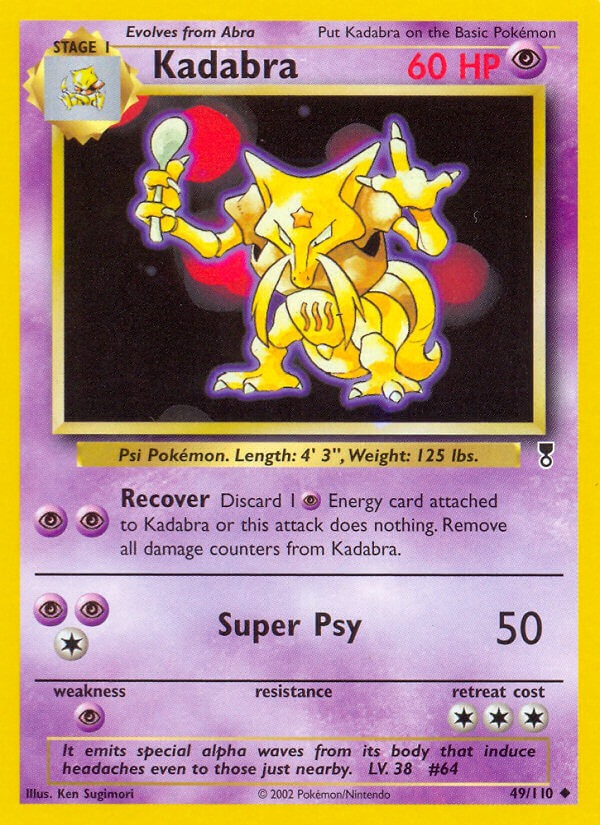 Kadabra (064/165), Busca de Cards