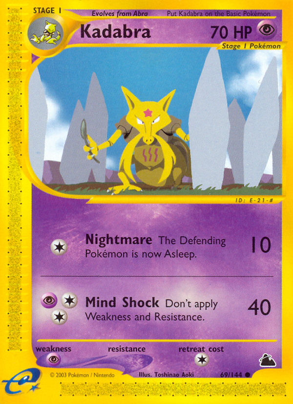 Kadabra - 69/144 - Skyridge