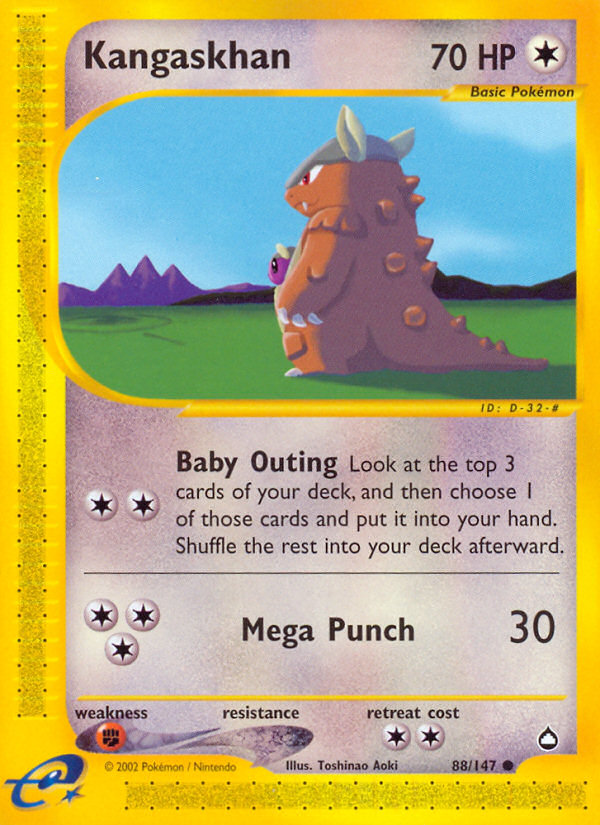 Kangaskhan - Hidden Fates Pokémon card 47/68