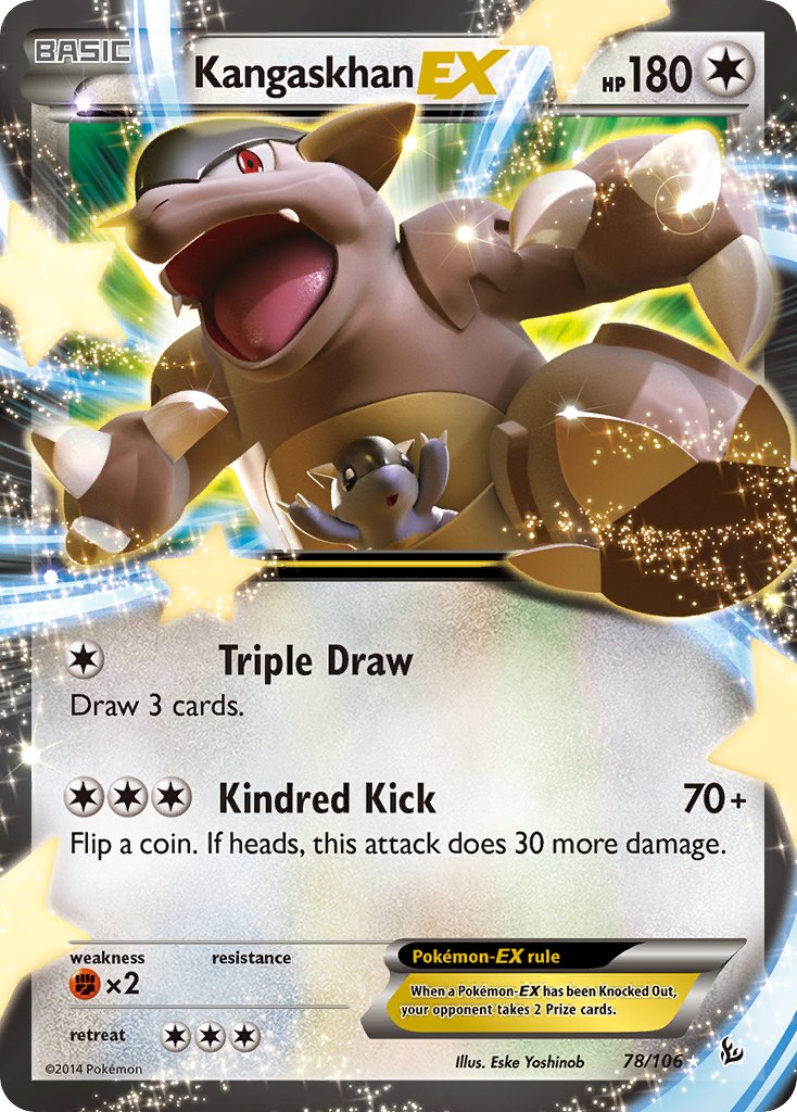 Check the actual price of your Kangaskhan 55/70 Pokemon card