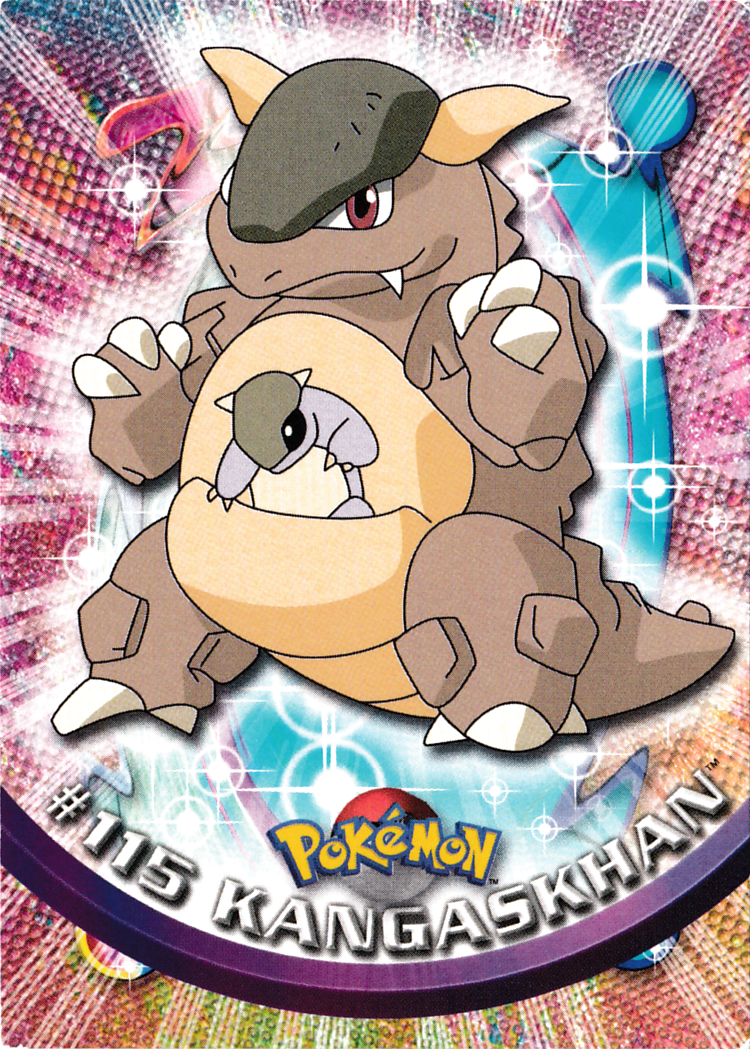 Kangaskhan - 115 - Topps - Series 2 - front