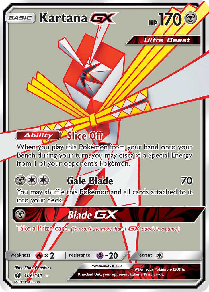 Kartana-GX - 106 - Crimson Invasion