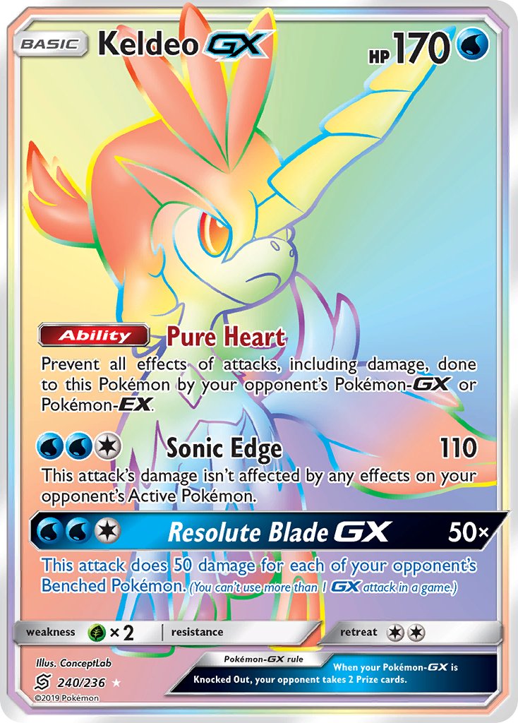 Keldeo-GX - 240 - Unified Minds