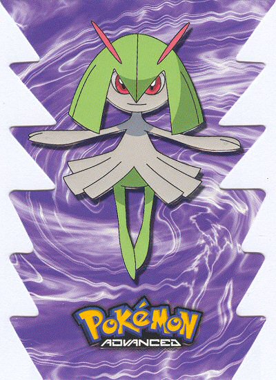 Kirlia - 11 of 18 - Topps - Pokemon Advanced - front