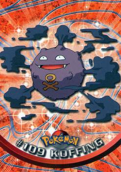 Koffing - 109 - Topps - Series 2 - front