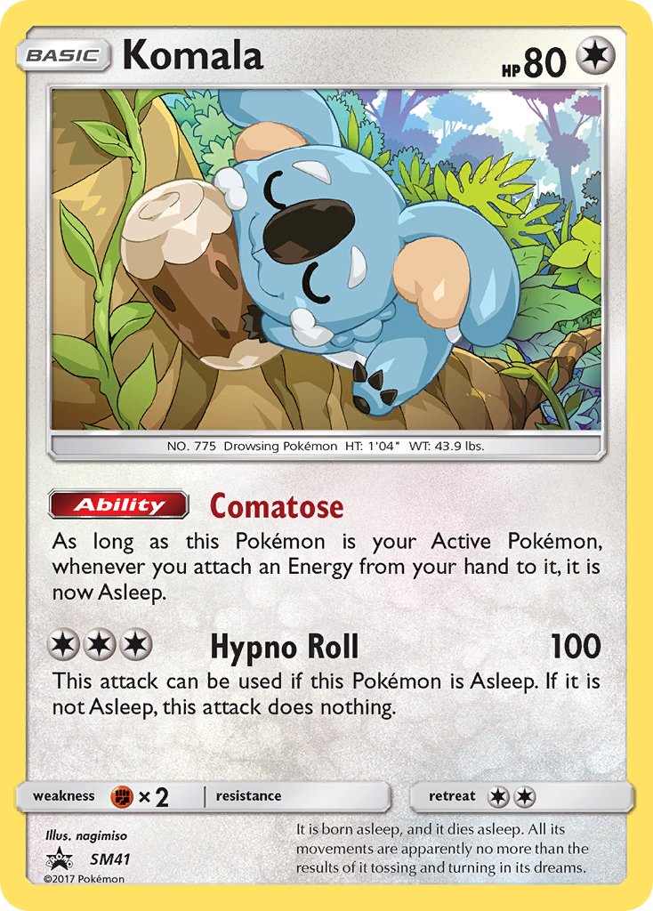 Komala - SM41 - Sun & Moon Promos